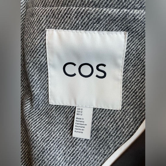 COS Wool-Blend Blazer - Size US 12 - Picture 5 of 10